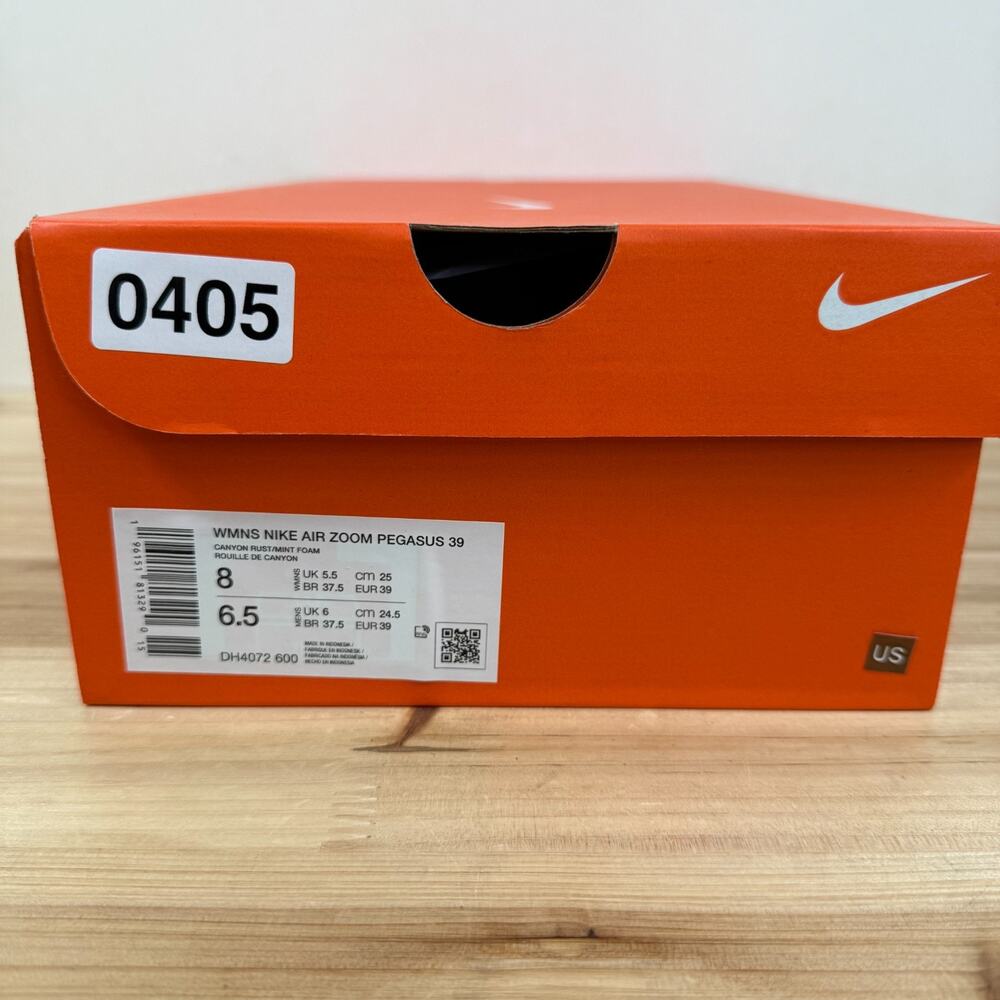 Nike Air Zoom Pegasus 39 running shoes women's 8 Running shoes Canyon Rust NIB - Picture 10 of 10